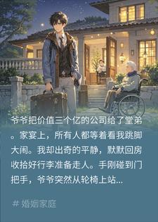 爷爷把家业给堂弟，我转身秒走，爷爷：还有十二个专利